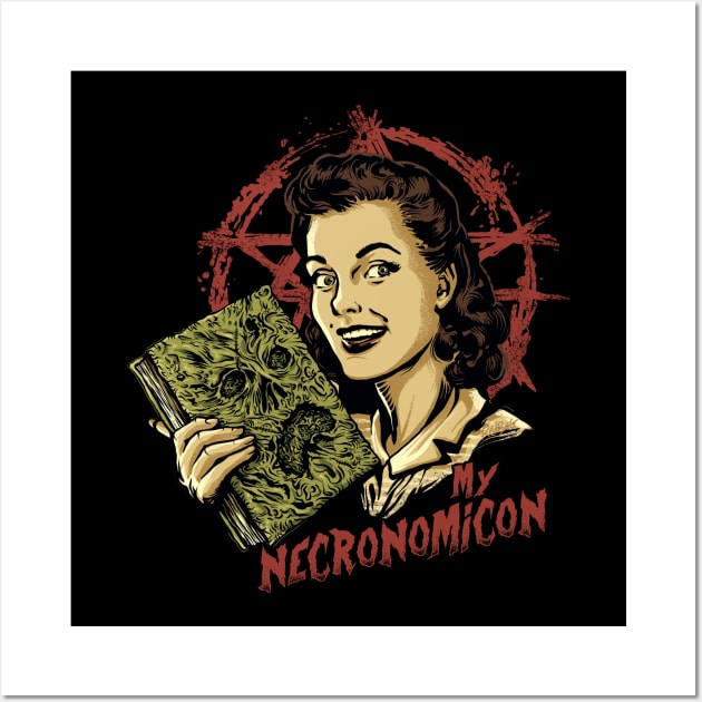 Necronomicon Wall Art by RedBug01